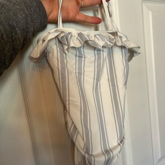 Petit Lem Pinstripe Bathing Suit - Picture 2 of 4